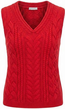 Malo Red Cotton Women Womens Sweater