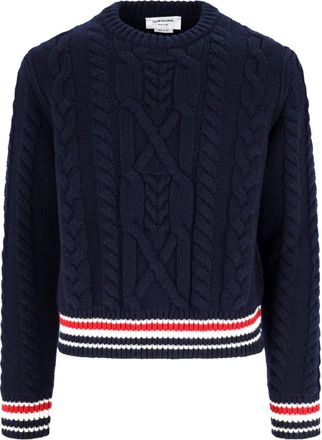 Thom Browne Maglione In Lana Vergine