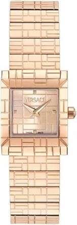 Versace Mosaic Watch - Dames - Horloges - Roze - ONE Size - Accessoires