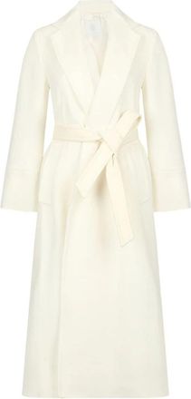 Eleventy Geknielde Jas - Dames - Jas met riem - Beige - XS - Jassen