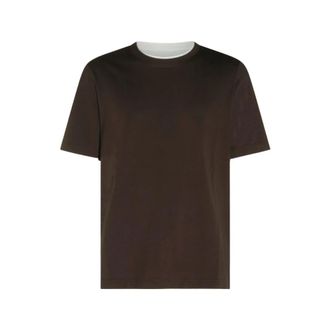 Brunello Cucinelli Uomo, Top, Marrone, M, new