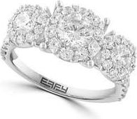 Effy Lab Grown Diamond Ring in Silver at Nordstrom Rack, Size 7