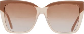 Ferragamo Brown Cat Eye Ladies Sunglasses SF1102S 261 58