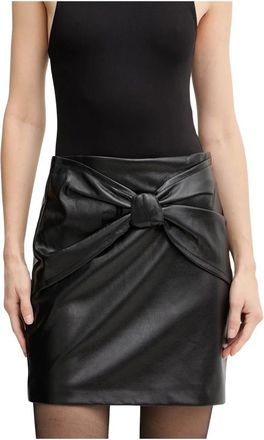 Guess Falda corta Alienor - Skirts - Mujer - Negro - L