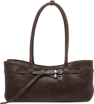 Margesherwood Zip Leather Shoulder Bag