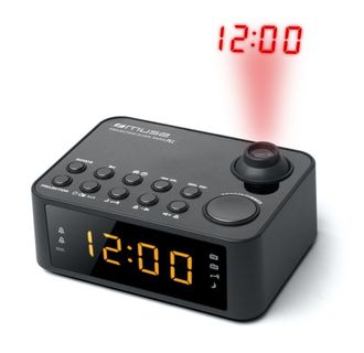 Muse Radio Reloj Con Proyector Negro - M-178p Muse