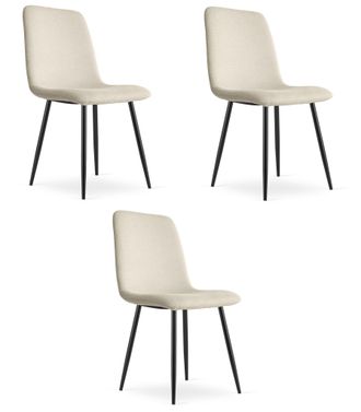OEM Silla Rift - Beige / Patas Negras X 3