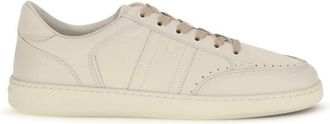 Ferragamo Beige Logo Sneakers
