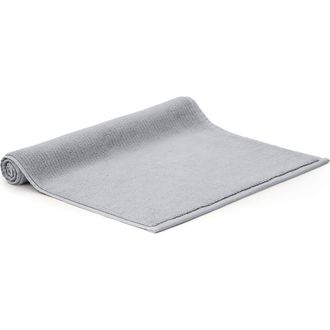 Boll & Branch Ribbed Organic Cotton Bath Mat in Shore at Nordstrom