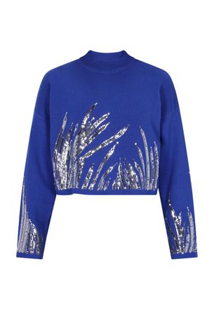 Faina Jumper Dames blauw