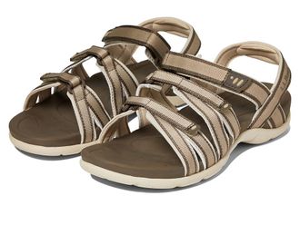 L.L.Bean Boothbay Sandal Webbing Womens Shoes Dark Cement : 10 B - Medium, Textile