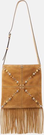 Valentino Garavani Borsa a spalla Nellcôte Medium in suede