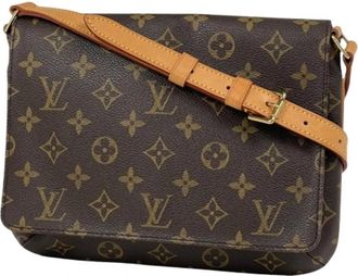 Louis Vuitton Pre-owned Shoulder Bag - Dames - Vintage Schoudertas - Bruin - ONE Size - Vintage