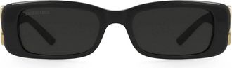 Balenciaga Sunglasses Bb0096 S 001 Black/Grey Unisex