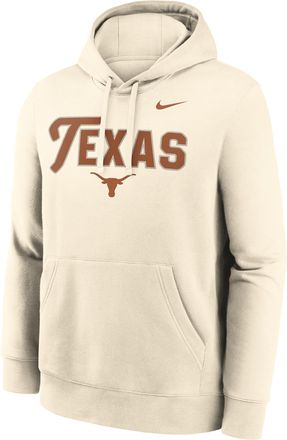 Nike Texas Primetime Club Nike Mens College Pullover Hoodie in Brown | NKDK15ATXE-TTC