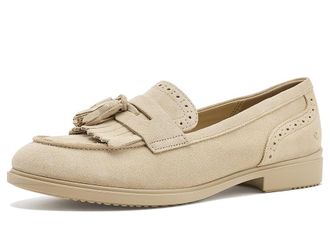 Ecco Dress Classic 15 Tassel Loafers Womens Shoes Sand Suede : EU 42 (US Womens 11-11.5) M, Leather