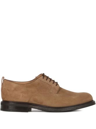 Churchs Su&egrave;de veterschoenen - Beige