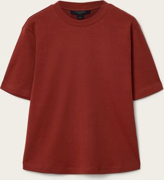 AllSaints Cotton Lisa Boxy Fit T-Shirt, Size: XS