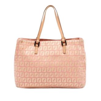 Fendi Pre-owned Tote Bags, female, Pink, Size: ONE SIZE Pre-owned Vintage Tote Bag