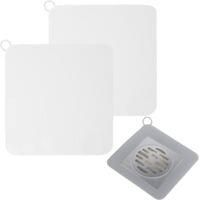 OEM Tapones De Silicona Antiolor Para Desag&uuml;es, Tapas Desodorizantes Para Alcantarillado, Paquete De 2, Cierre Herm&eacute;tico Para Cocina, Ba&ntilde;o Y Lavadero, Efi