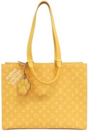 Louis Vuitton Pre-owned Vintage Monogram Jaune Tote Bag - Dames - Vintage Shopper - Geel - ONE Size - Vintage