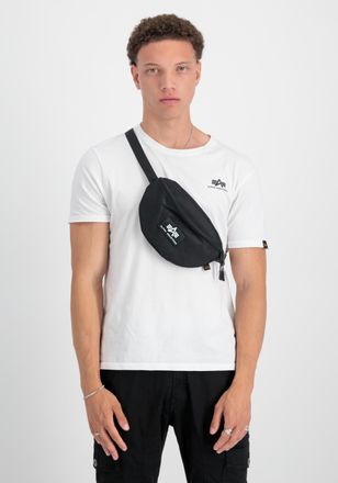 Alpha Industries G&uuml;rteltasche ALPHA INDUSTRIES Rubber Print Waistbag, Damen, schwarz, Obermaterial: 100% Polyester, Taschen G&uuml;rteltasche