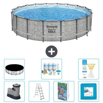 Bestway Piscina Bestway Steel Pro Max Redonda - 549x122 Cm - 8-piezas S536