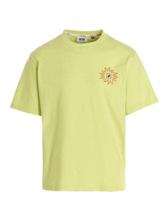 GCDS Mens T-Shirt Surfing Weirdo