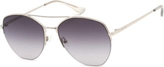 Calvin Klein CK20121S 045 Womens Sunglasses Silver Size 57