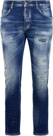 Dsquared2 Blue Distressed Jeans