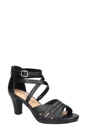 Easy Street Crissa Strappy Sandal in Black at Nordstrom, Size 9.5