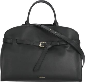 Coccinelle Tassen, Dames, Zwart, ONE Size, Leer, Sabine Handtas