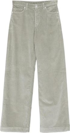 Nine In The Morning Pantaloni Enna a coste - Verde