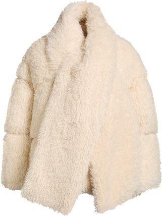 Karl Lagerfeld ROPA DE ABRIGO - Borreguito y pelo ecol&oacute;gico en YOOX.COM
