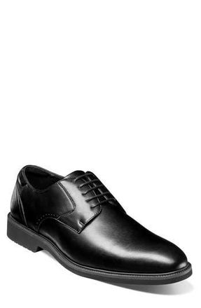 Stacy Adams Vinson Plaid Toe Derby in Black Multi at Nordstrom Rack, Size 11.5