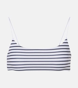 JADE Swim Top bikini Micro Muse a righe