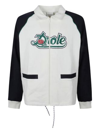 Dr&ocirc;le de Monsieur Giacca con ricamo Dr&ocirc;le - Bianco