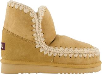 Mou Suede Eskimo Laarzen in Tabak - Dames - Winterlaarzen - Bruin - 38 EU - Schoenen