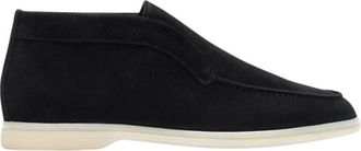 Scarosso Leonardo Enkellaars - Heren - Enkellaarsjes - Zwart - 43 EU - Leer - Schoenen