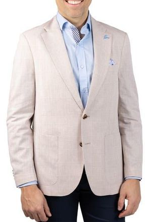 Tailorbyrd Check Sport Coat in Khaki at Nordstrom Rack, Size 48 Regular