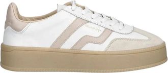 GANT Schoenen, Dames, Wit, 40 EU, Leer, Cuzmani Sneakers