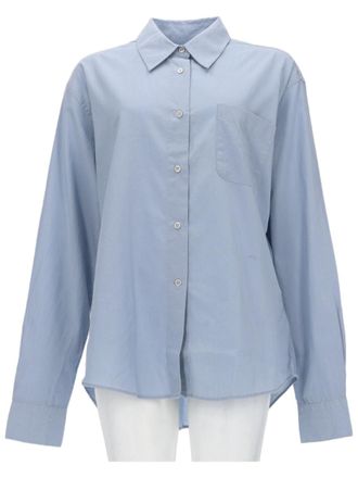 Our Legacy Forever Relaxed-Fit Blue Tencel-Cotton Shirt