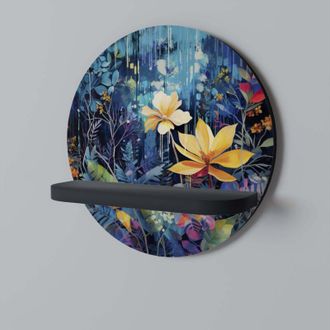 OEM Estante Redondo Midnight Blossom Negro