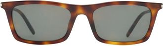 Saint Laurent Betty Thin Zonnebrillen - unisex - Zonnebrillen - Bruin - 54 MM - Nylon - Accessoires