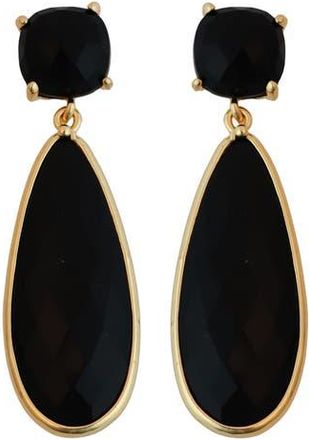 Panacea Black Crystal Teardrop Earrings at Nordstrom Rack
