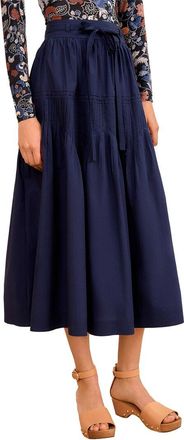Ulla Johnson Blythe Drop Waist Midi Skirt