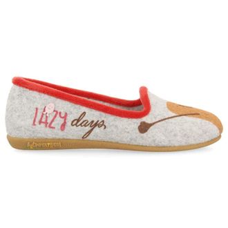 Hot Potatoes Womens Bistra Slipper, Grey, 3.5 UK