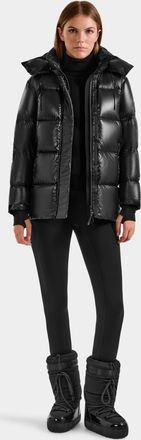 Rudsak Alessandra Womens Glossy Down Puffer