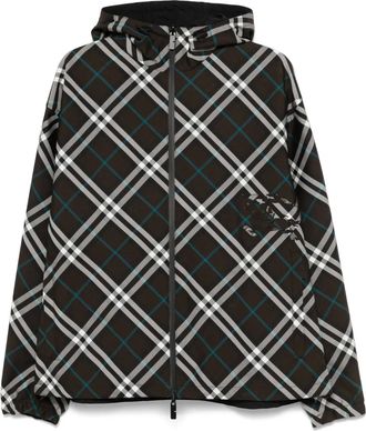 Burberry Giacca reversibile con motivo Vintage Check - Marrone