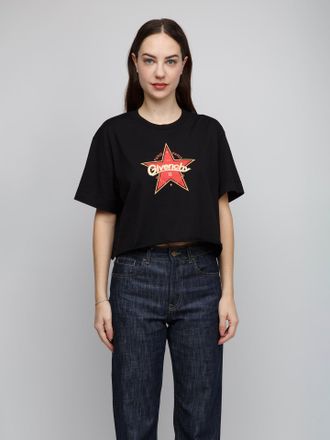 Givenchy Logo-Embroidered T-Shirt - Black